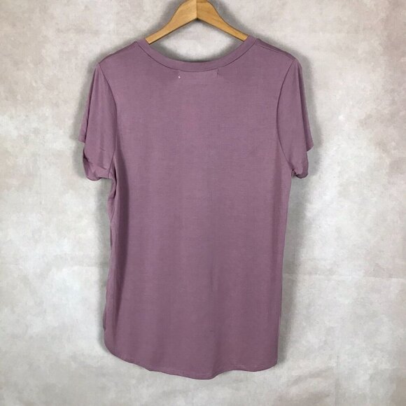 Celebrity Pink Plus Size High-Low Tunic in Mauve NWT 1X - Picture 8 of 8